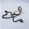Image 4 : ANTIQUE SILVER HUNTING POCKET WATCH