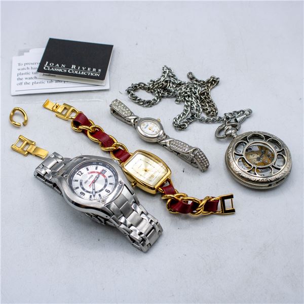 LOT OF ASSTD WATCHES UNTESTED