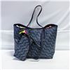 Image 1 : GENUINE COACH CITY TOTE CF342 NAVYBLUE MONOGRAMED