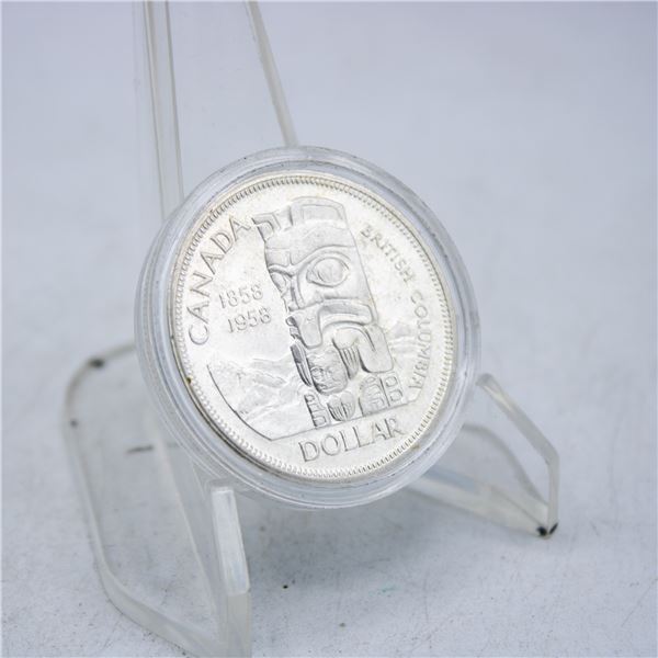1958 SILVER CANADIAN DOLLAR COIN