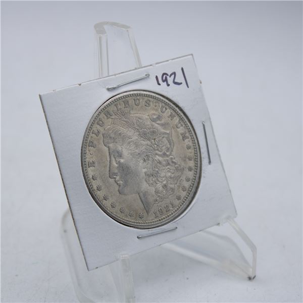 1921 US SILVER MORGAN DOLLAR COIN