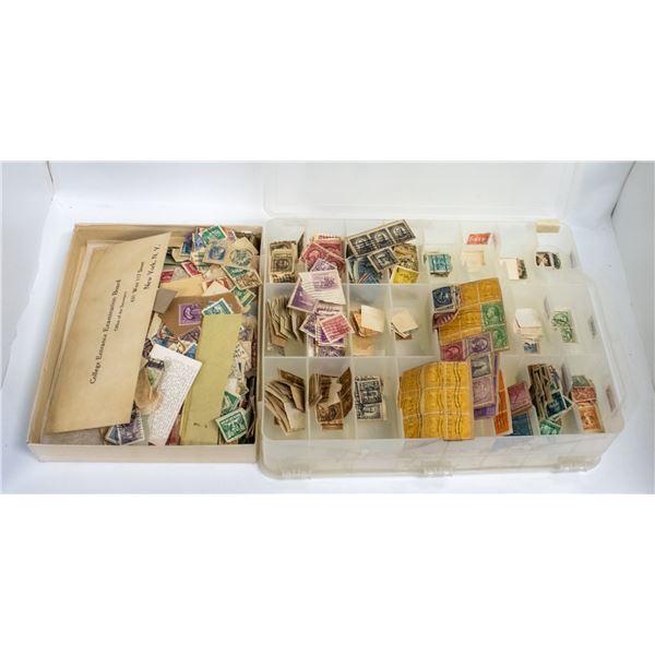 LARGE VINTAGE STAMP COLLECTION