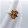 Image 2 : VINTAGE 14K SIFFARI RUBY & SAPPHIRE DINNER RING