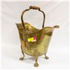 Image 3 : ESTATE ANTIQUE BRASS CLAW FOOTED LION-