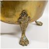 Image 6 : ESTATE ANTIQUE BRASS CLAW FOOTED LION-