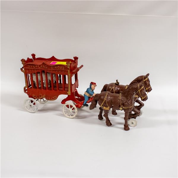 ESTATE ANTIQUE OVERLAND CIRCUS HORSE