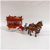 Image 1 : ESTATE ANTIQUE OVERLAND CIRCUS HORSE