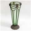 Image 2 : ESTATE TALL URANIUM GLASS VASE+BLACK LIGHT
