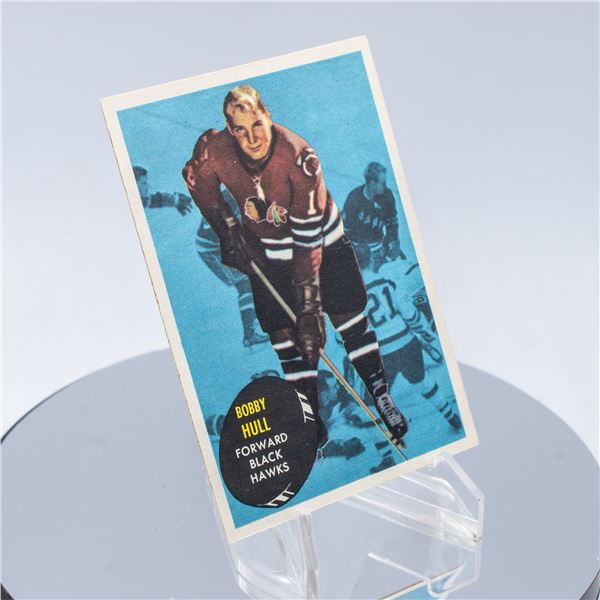 1960-61 TOPPS BOBBY HULL HOCKEY CARD