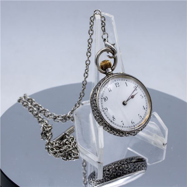 ANTIQUE FINE SILVER POCKET WATCH