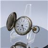 Image 1 : ANTIQUE SILVER HUNTER POCKET WATCH AS IS