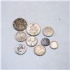 Image 1 : LOT ASSTD SILVER COINS ANTIQUE
