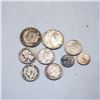 Image 2 : LOT ASSTD SILVER COINS ANTIQUE