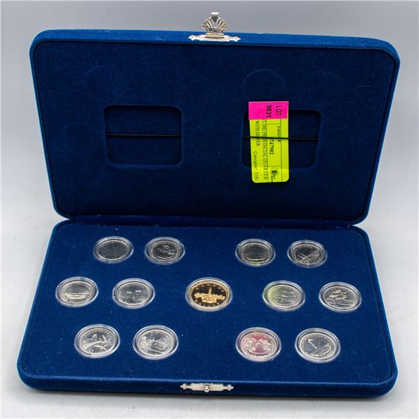 #5247-1992 PROVINCIAL QUARTER SET WITH SILVER