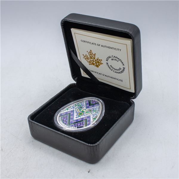 #5252-2026 $20 FINE SILVER PYSANKA 99.99% PURE