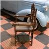 Image 4 : ANTIQUE ORANTE FULLY CARVED DOLPHIN HEAD ARMCHAIR