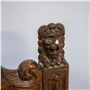 Image 9 : ANTIQUE ORANTE FULLY CARVED DOLPHIN HEAD ARMCHAIR