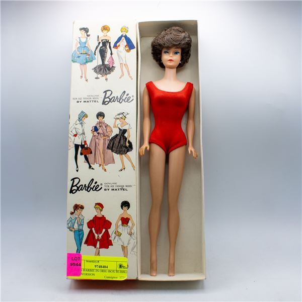 1960S BARBIE IN ORIG BOX BUBBLE CUT VERSION