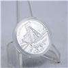 Image 1 : PURE SILVER 2003 CANADA UNCIRC DOLLAR COIN