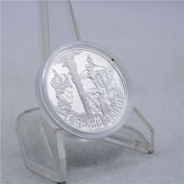 2002 SILVER PROOF CANADA DOLLAR IN CASE
