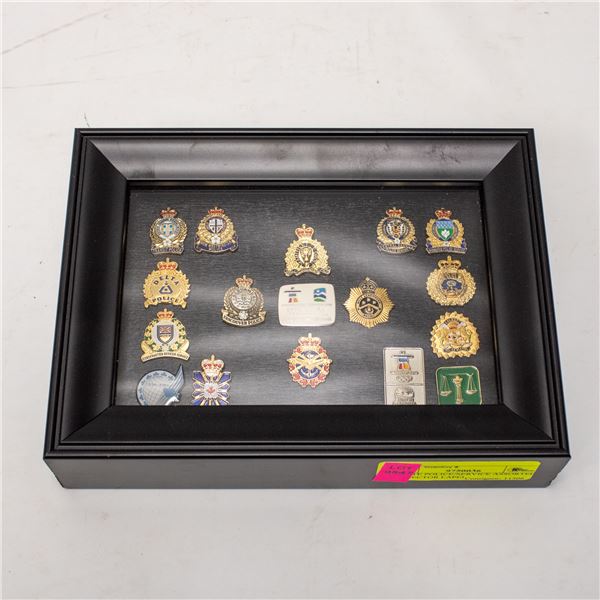 ESTATE POLICE/SERVICE ASSORTED COLLECTOR LAPEL