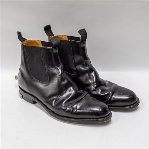 RCMP 'CONGRESS' BILTRITE BOOTS WITH SPURS SIZE 13
