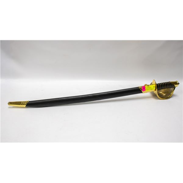 CEREMONIAL DRESS SWORD (BLADE DULL+NO ENGRAVINGS)