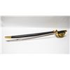 Image 3 : CEREMONIAL DRESS SWORD (BLADE DULL+NO ENGRAVINGS)