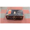 Image 1 : VINTAGE STEAMER TRUNK BLACK STUDDED TRUNK