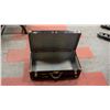 Image 3 : VINTAGE STEAMER TRUNK BLACK STUDDED TRUNK
