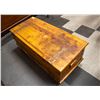 Image 2 : VINTAGE CEDAR BLANKET CHEST WITH BRASS AND COPPER