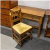 Image 2 : ANTIQUE RIDPATH TORONTO JACOBEAN REVIVAL OAK DESK