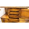Image 3 : ANTIQUE RIDPATH JACOBEAN REVIVAL CARVED OAK COURT
