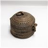 Image 1 : VINTAGE EAST INDIAN BRASS LIDDED BOX (PAAN DAN /