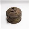 Image 2 : VINTAGE EAST INDIAN BRASS LIDDED BOX (PAAN DAN /