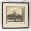 Image 1 : VINTAGE W.HOBBS SIGNED PRINTED REGINA LEGISLATIVE