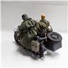 Image 3 : VINTAGE GERMAN MOTORCYCLE WITH 2 RIDERS