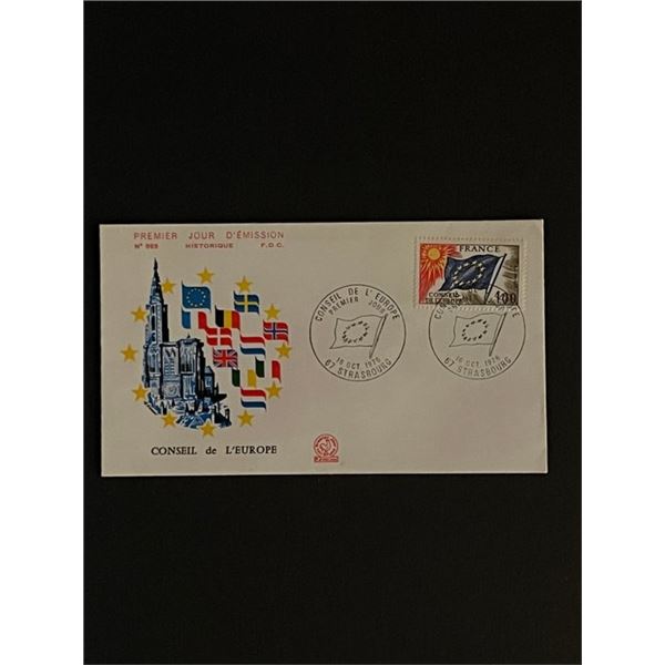 1976 Conseil De L Europe France First Day Cover