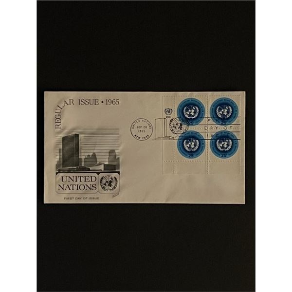 1965 United Nations New York First Day Cover