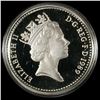 Image 3 : Great Britain 1989 One Pound, Proof Silver Piedfort
