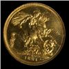 Image 2 : A Superb 1821 English Sovereign of George IV