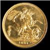 Image 4 : A Superb 1821 English Sovereign of George IV