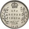 Image 2 : India 1910-C Rupee, NGC MS-63