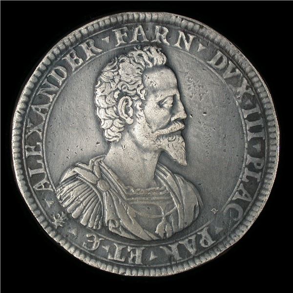 Italy: Duchy of Parma and Piacenza, 1599 Silver Ducatone Restrike