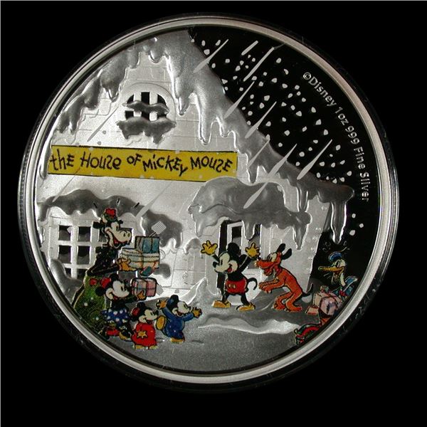 Niue 2015 .999 Silver $2, House of Mickey Mouse