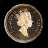 Image 2 : 1997 Ten Cents John Cabot Silver Proof, Awesome Toning!