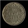 Image 2 : Newfoundland 1888 Ten Cents, ICCS VF-30