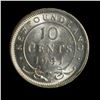 Image 2 : Newfoundland 1941-C Ten Cents, ICCS MS-64