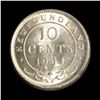 Image 4 : Newfoundland 1941-C Ten Cents, ICCS MS-64