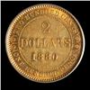Image 2 : Newfoundland 1880 Two Dollars, PCGS AU-55